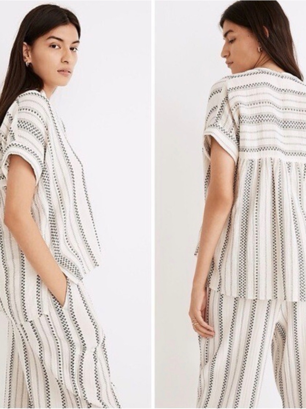 Madewell Lightspun Lakeline Popover